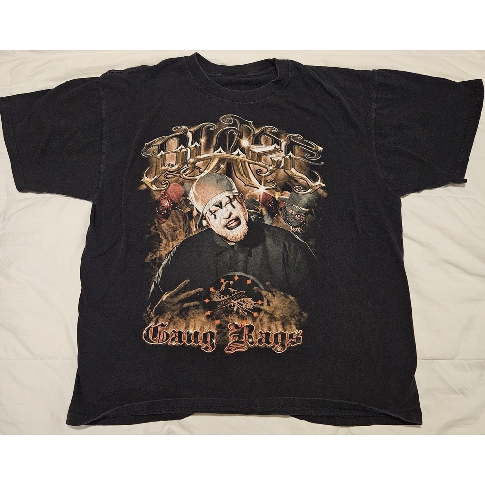 Vintage Blaze Ya Dead Homie Black XL Shirt Icp Gang Rags Two Sided